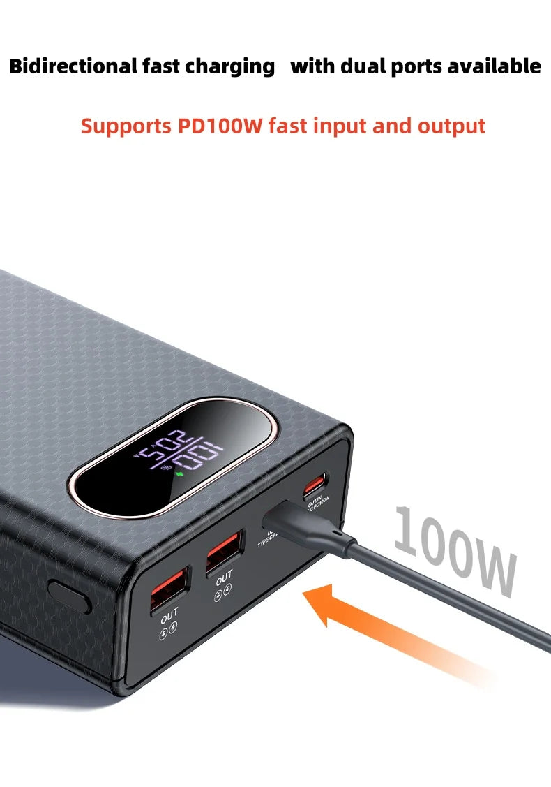 Power Bank DIY Kit 100W PD – No Soldering
