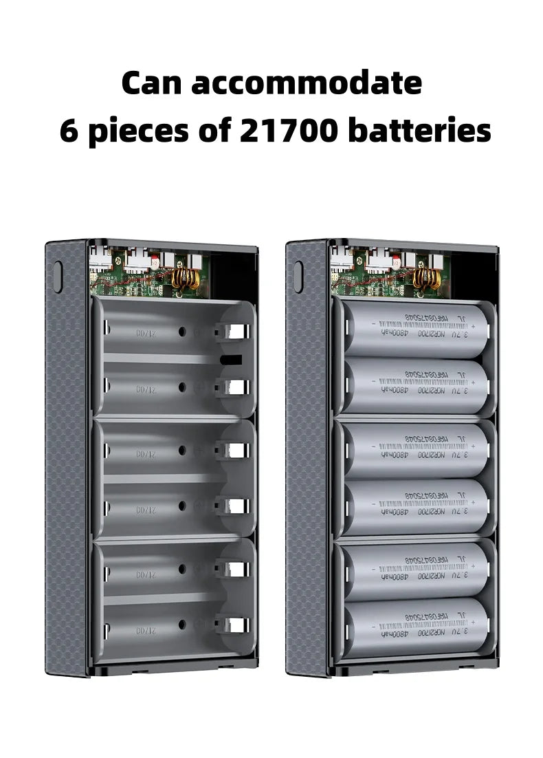 Power Bank DIY Kit 100W PD – No Soldering