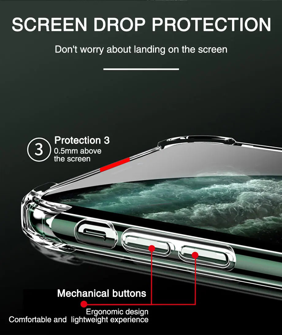 Shockproof Silicone Case – Multi iPhone