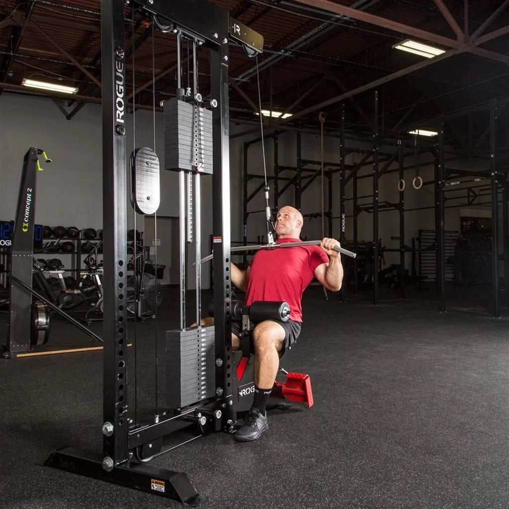 Chrome Lat Pull Down Bar & Tricep Rope