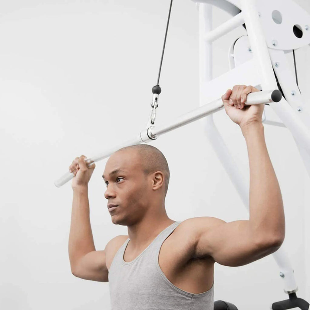 Chrome Lat Pull Down Bar & Tricep Rope