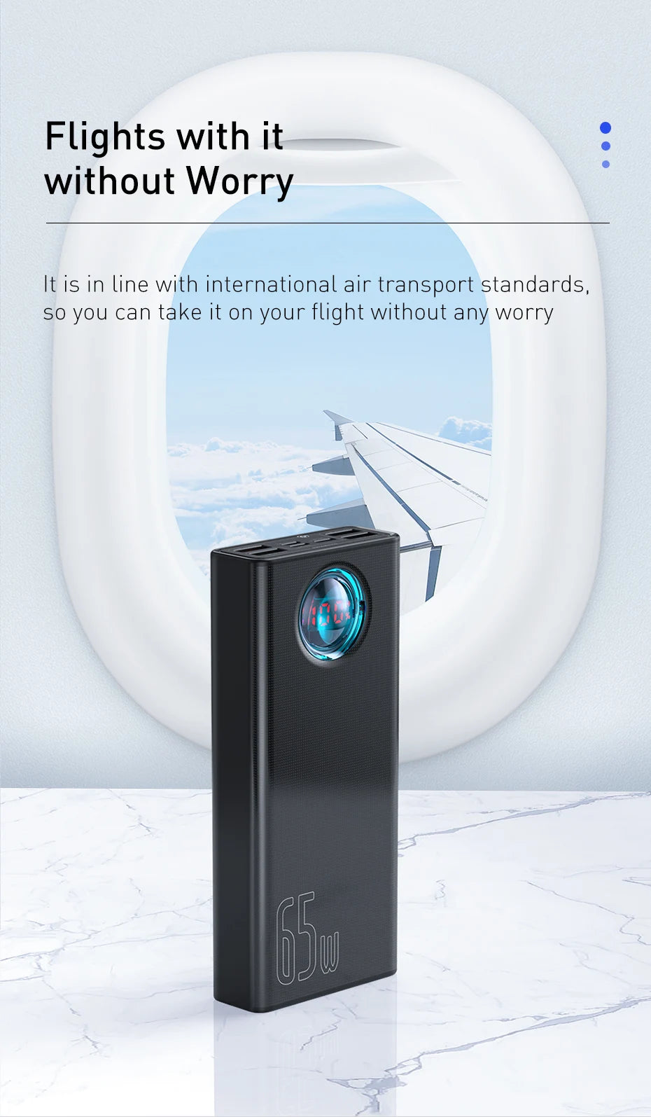 Baseus 30000mAh 65W Power Bank