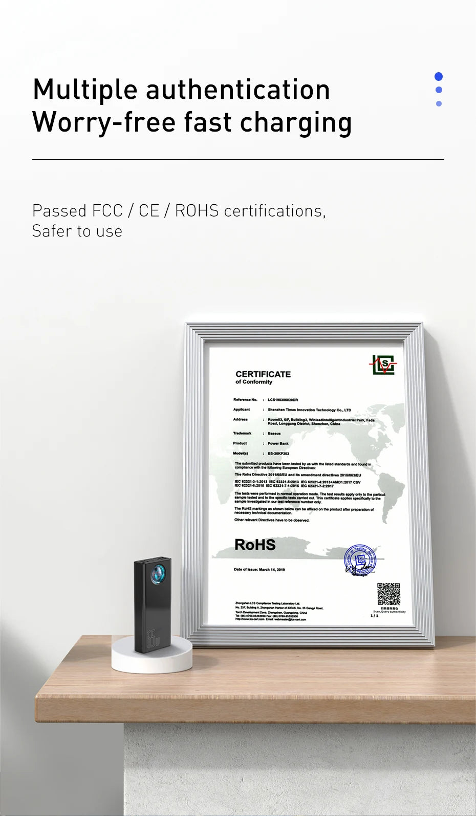 Baseus 30000mAh 65W Power Bank