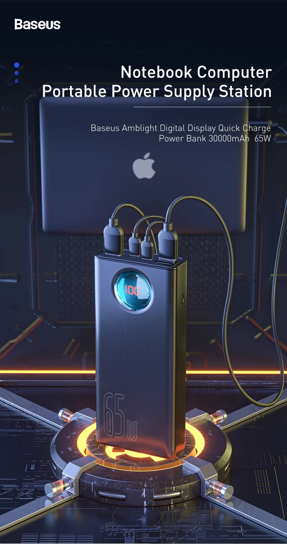 Baseus 30000mAh 65W Power Bank