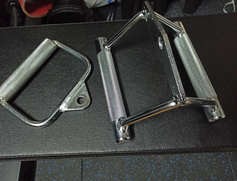 Chrome Lat Pull Down Bar & Tricep Rope
