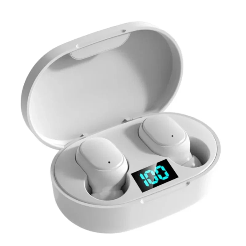 E6S Noise Cancelling Earbuds LED Charging Case