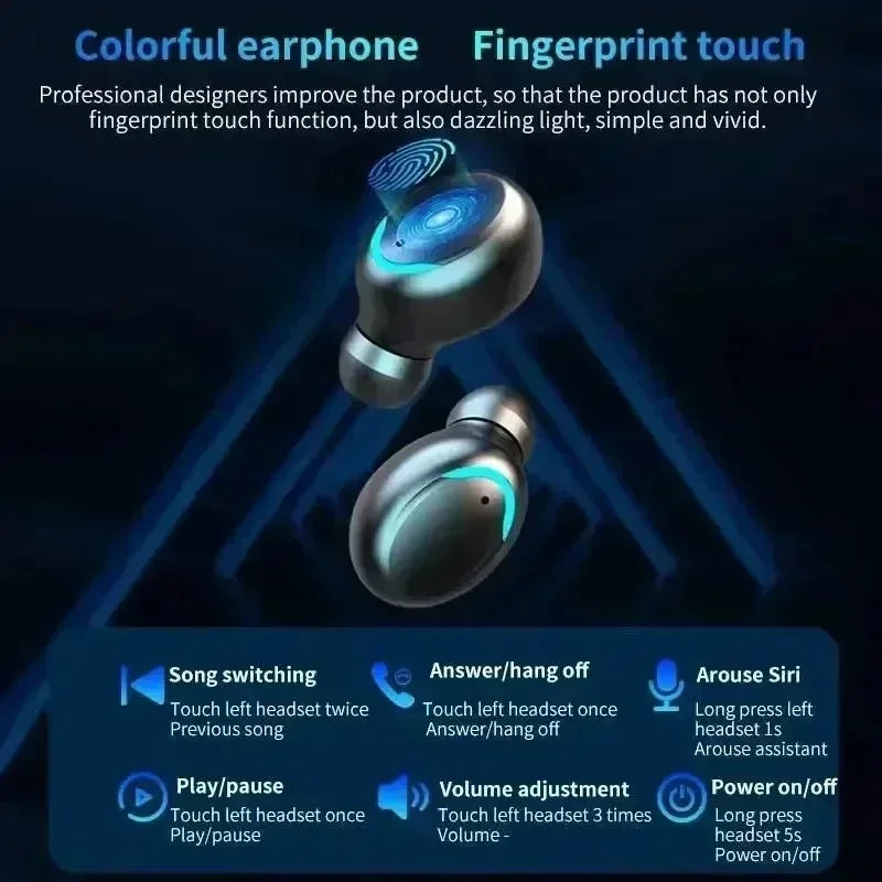 F9-5 HiFi Sport Earbuds with Mic Handsfree