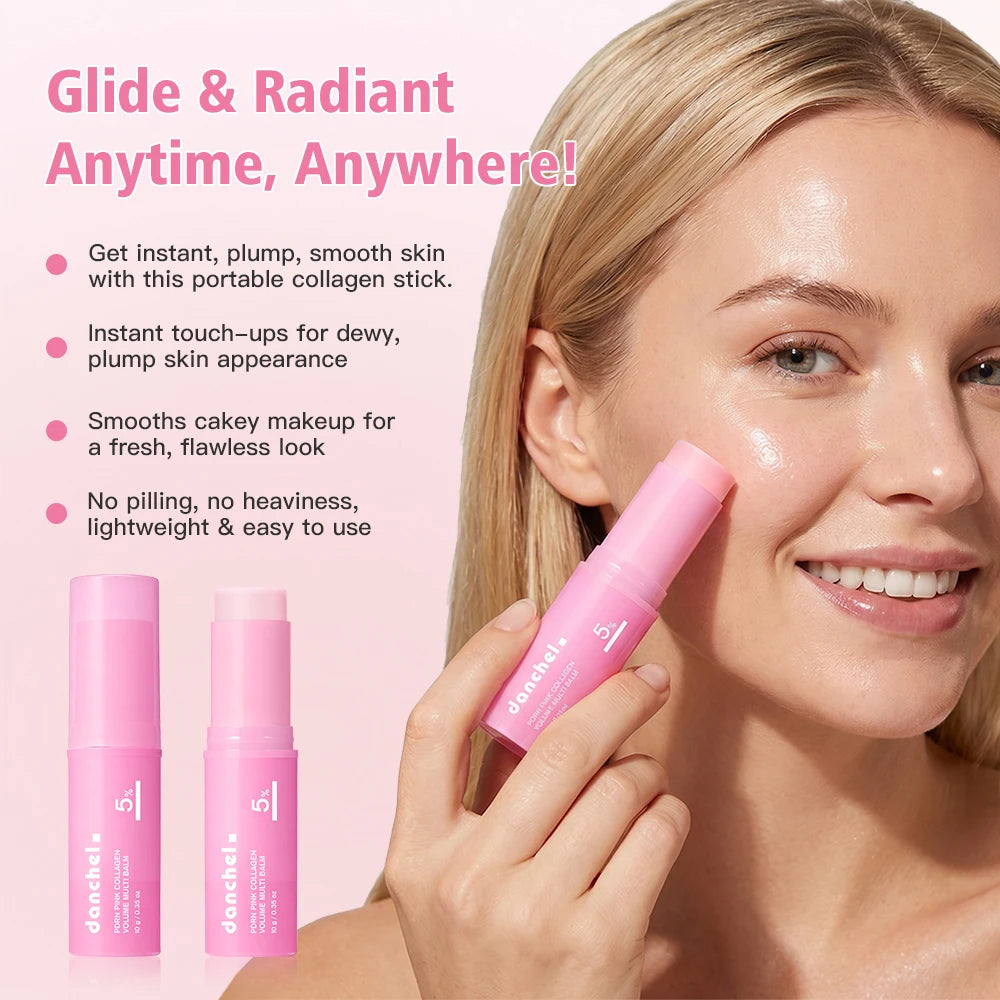 PDRN Pink Collagen Brightening Balm Stick