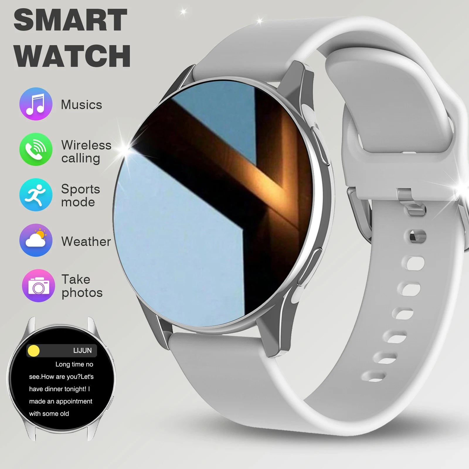 Smart Watch – Wireless Call & Multi-Sport