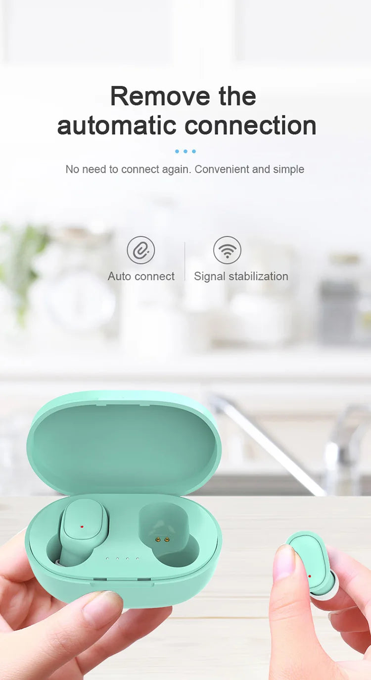 TWS Bluetooth Earbuds with Charging Case