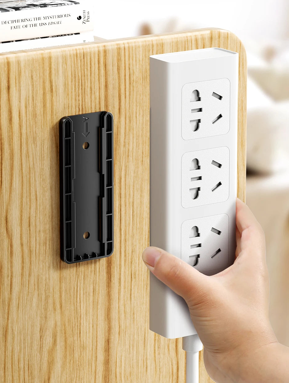 Toocki Power Strip & Cable Organizer Holder (1/2/3 Pcs)