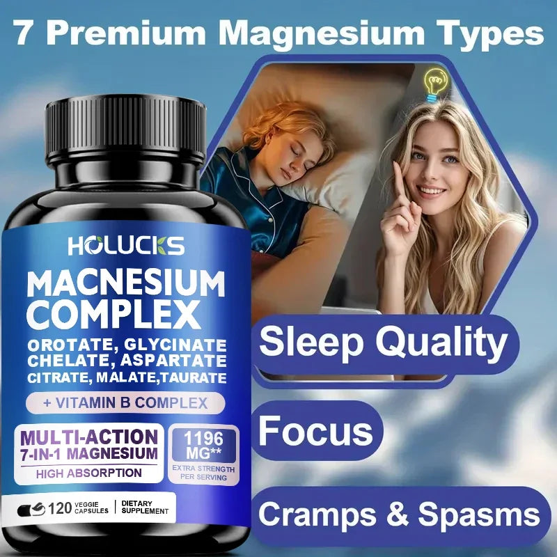 Magnesium Complex 1000mg – 7-Form Blend