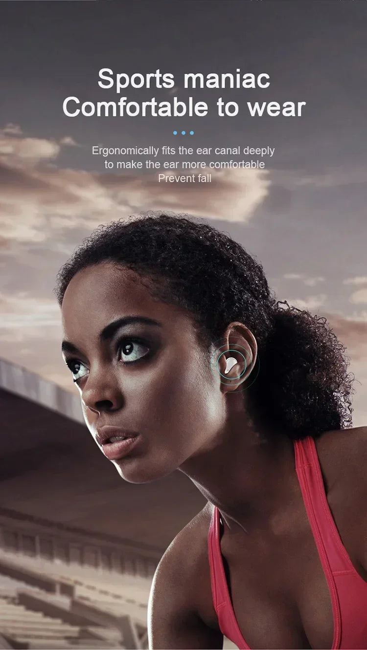 A6S TWS Sport Stereo Bluetooth Earbuds