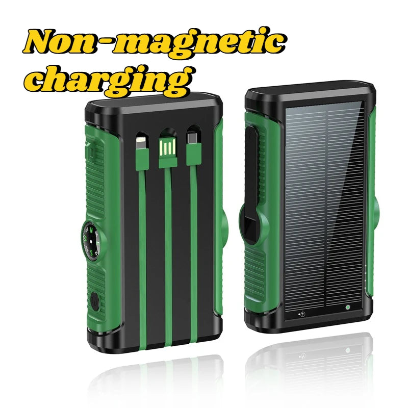 Solar Power Bank 20000mAh 22.5W – Hand Crank