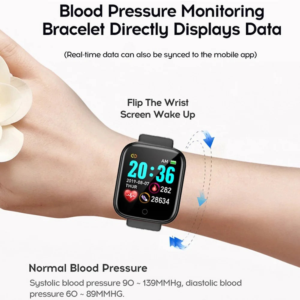 Smart Watch – Bluetooth Fitness & Sleep Monitor