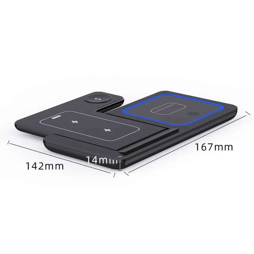 3-in-1 Foldable Wireless Charging Station