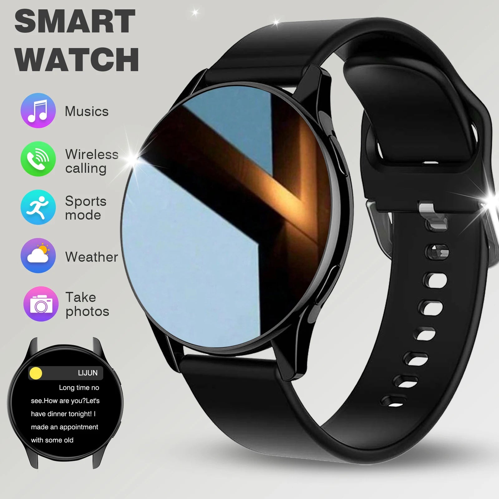 Smart Watch – Wireless Call & Multi-Sport