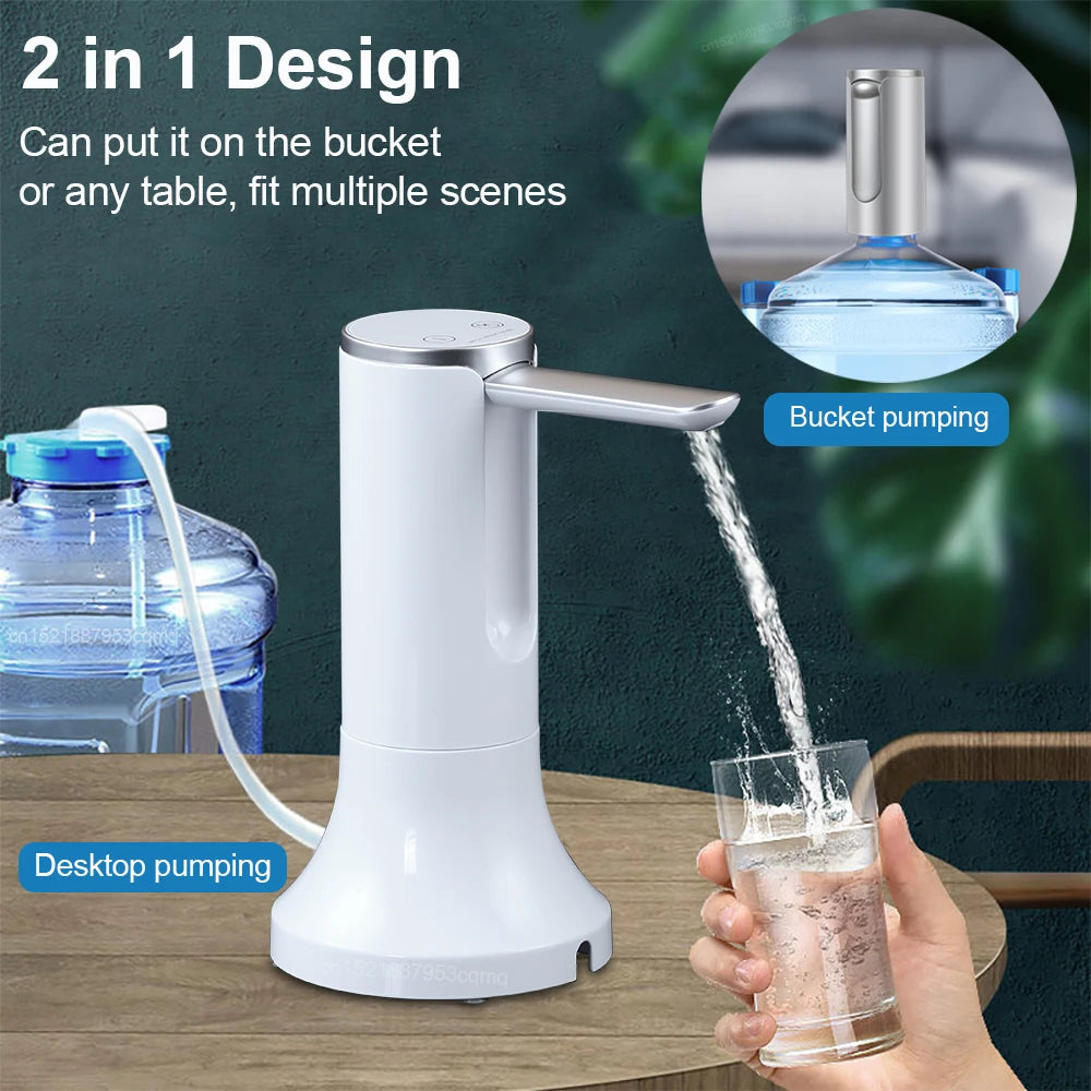Rechargeable Desktop Water Dispenser Pump