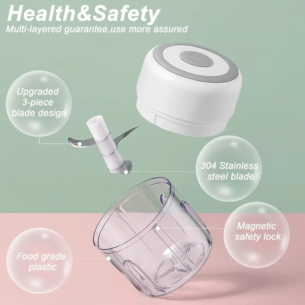 USB Electric Mini Food Chopper
