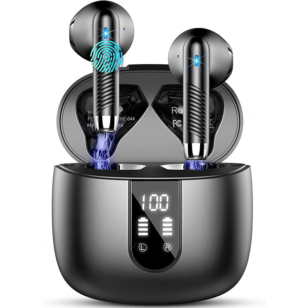 HE050A BT5.3 ENC Earbuds 40H LED IP7 Waterproof