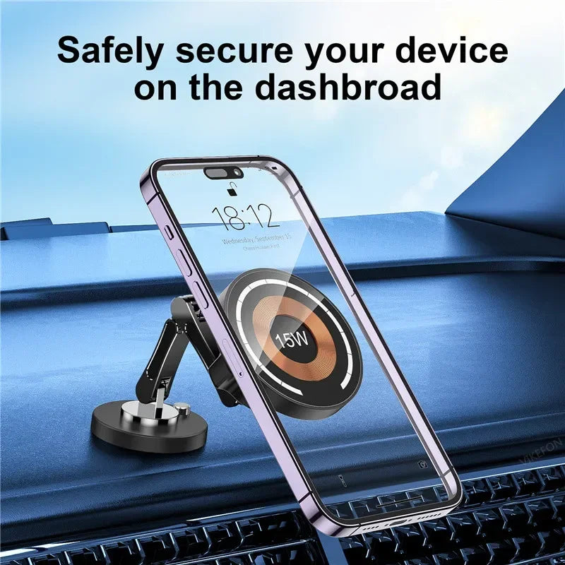 Magnetic Wireless Car Phone Charger Mount