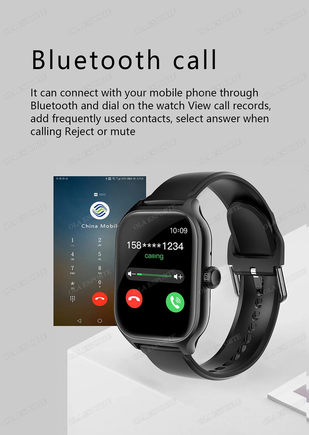 Smart Watch – 1.83" HD Bluetooth Call