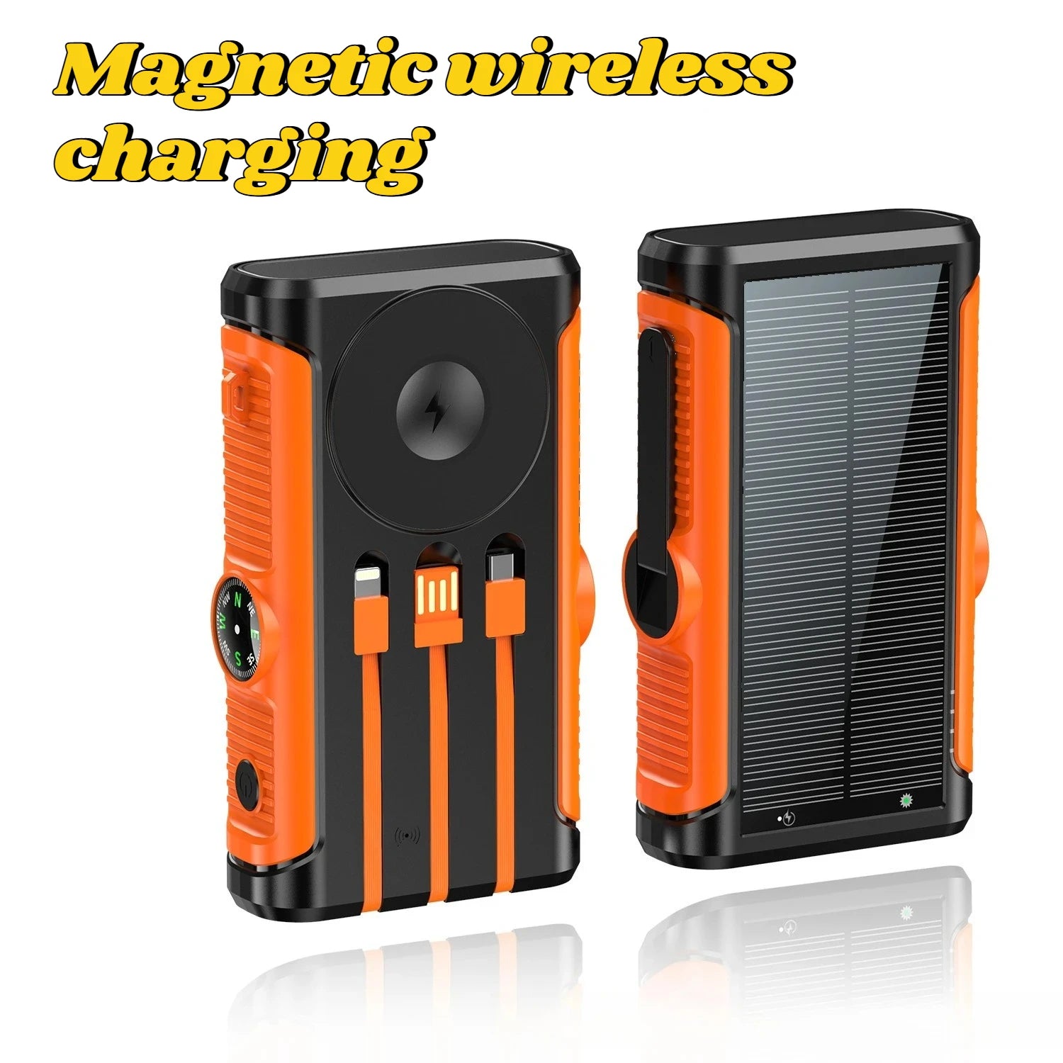 Solar Power Bank 20000mAh 22.5W – Hand Crank