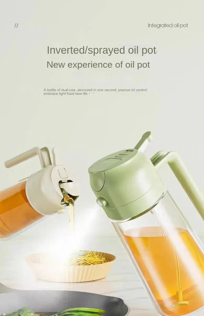 2-in-1 Pour & Spray Oil Bottle