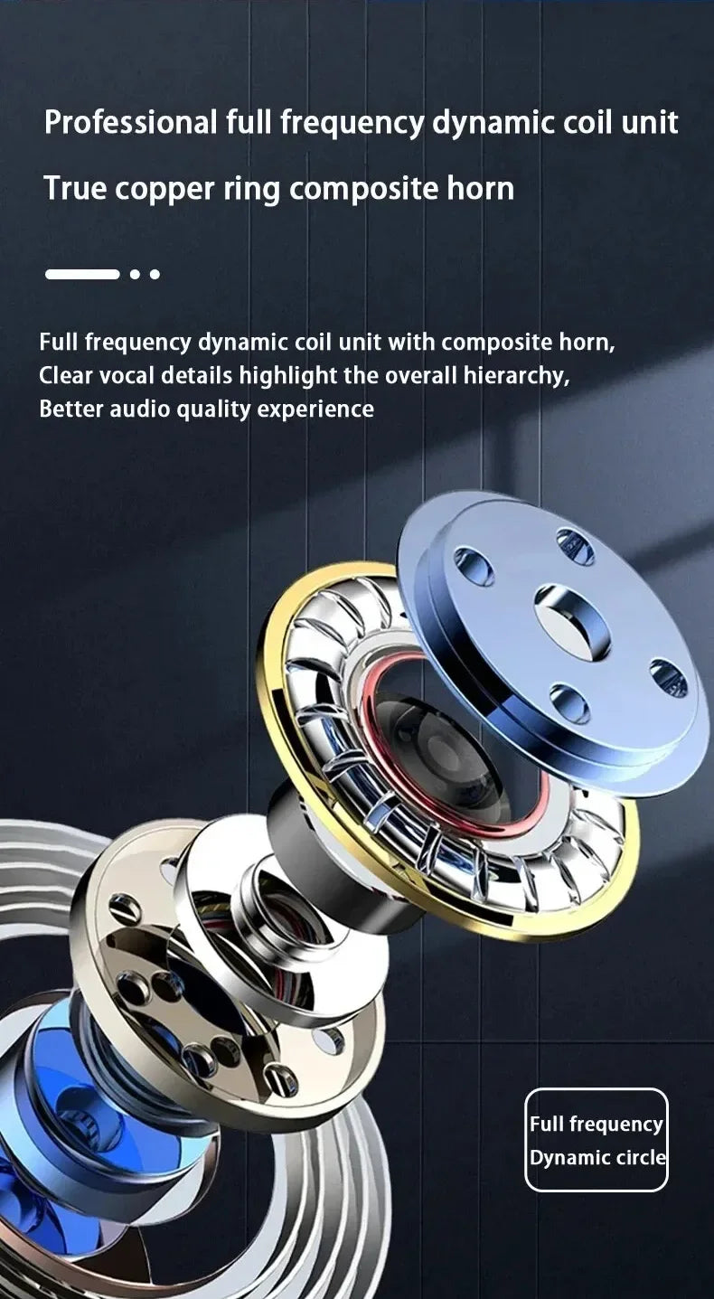 HiFi Stereo Waterproof Ear Hook TWS Earbuds