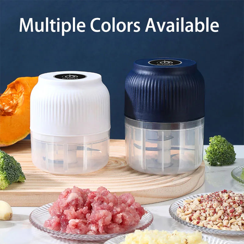 Mini Wireless Electric Garlic Chopper