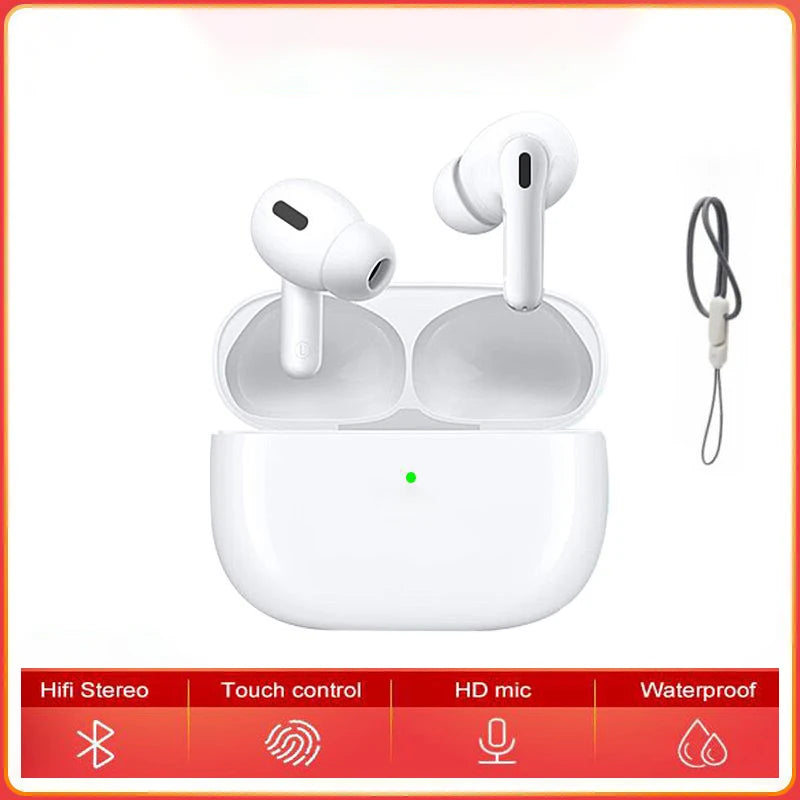 Deep Bass Waterproof TWS Earbuds with Mic