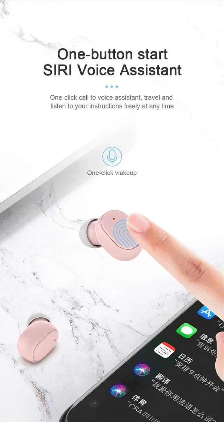 A6S TWS Sport Stereo Bluetooth Earbuds