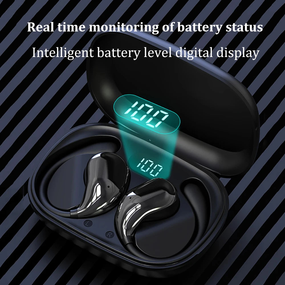 BT5.4 Ear Hook HiFi Waterproof Touch Earbuds
