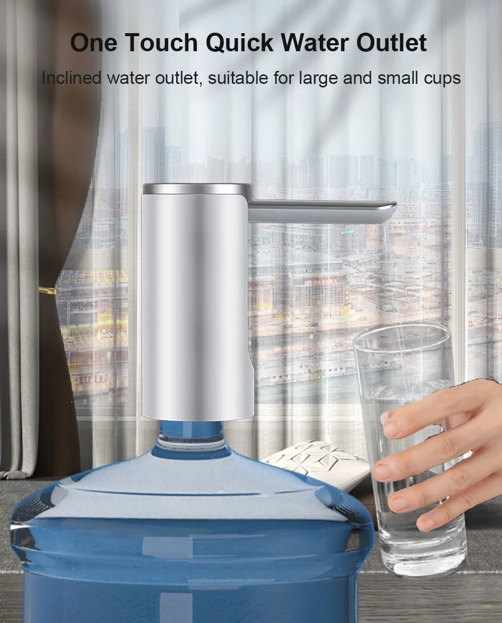 Rechargeable Desktop Water Dispenser Pump