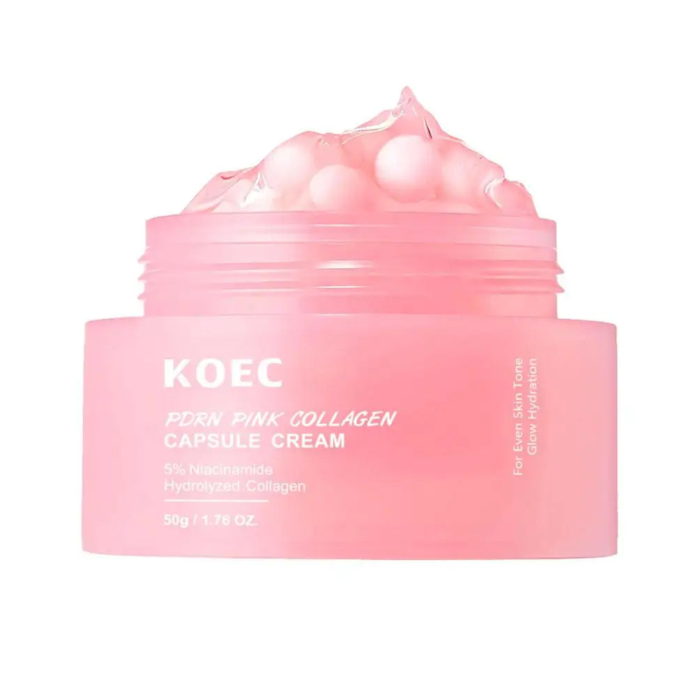 PDRN Pink Collagen Capsule Face Cream
