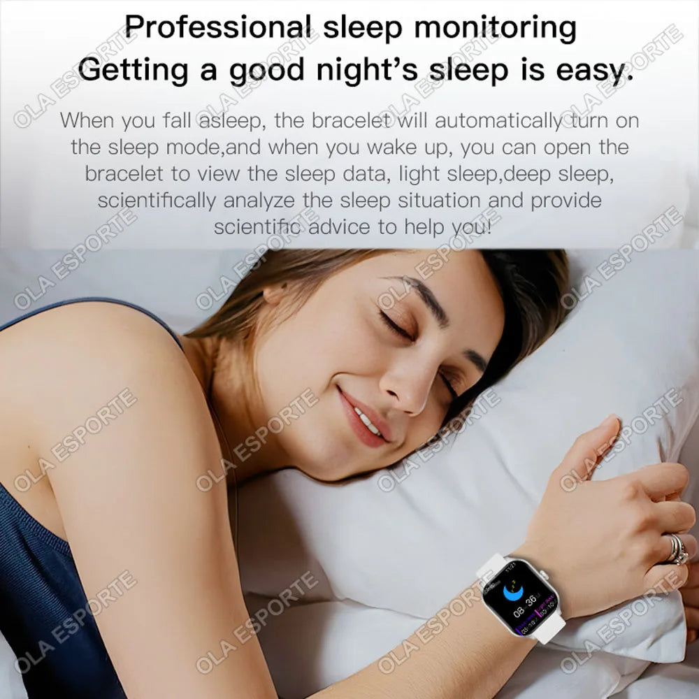 Smart Watch 2.01" HD – Bluetooth Call & Sports