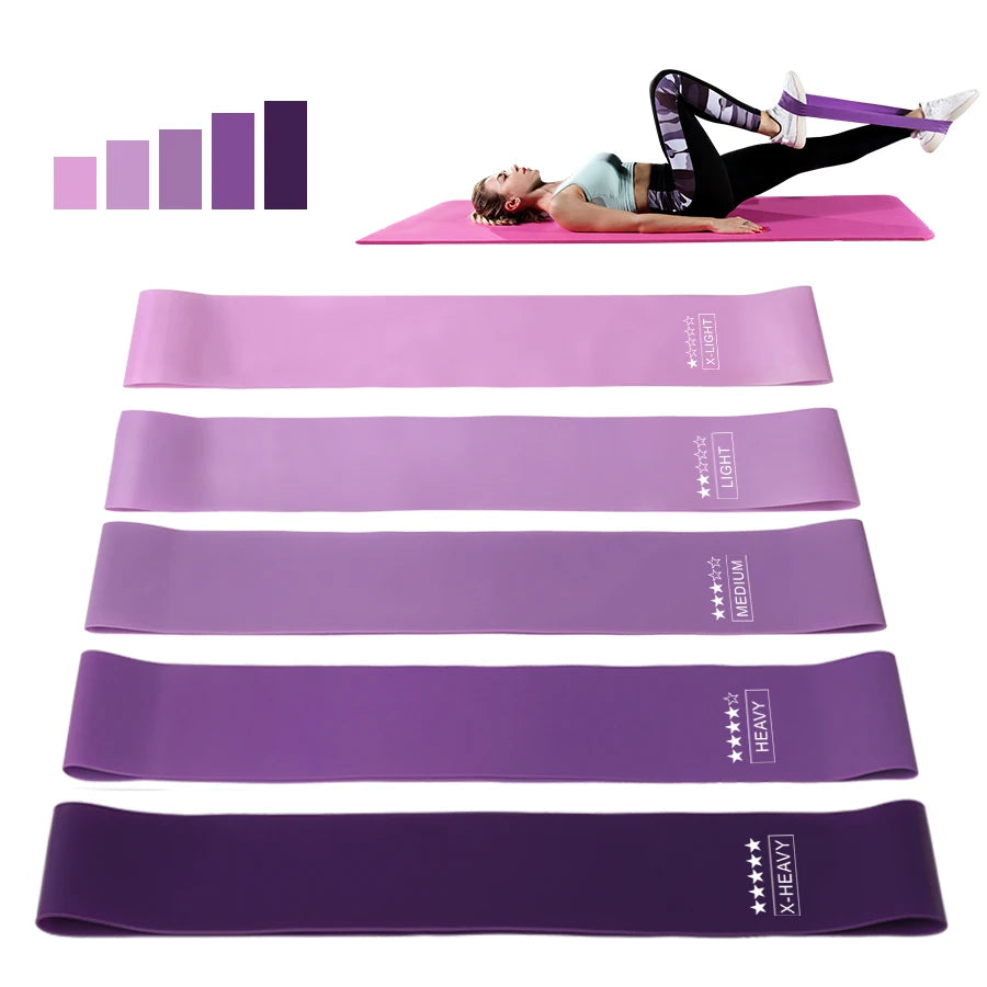 Elastic Resistance Bands – Gym & Yoga