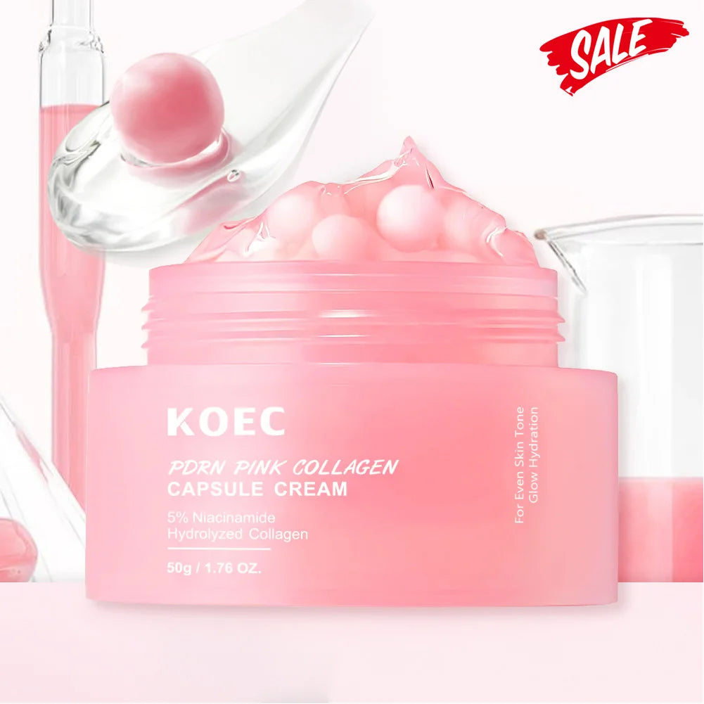 PDRN Pink Collagen Capsule Face Cream