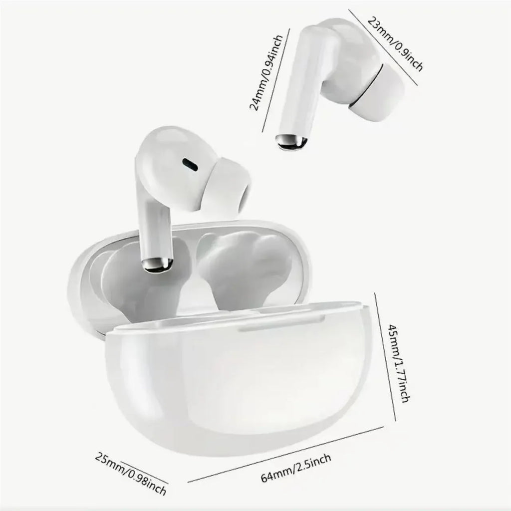 Noise Cancelling Wireless Earbuds with Mic