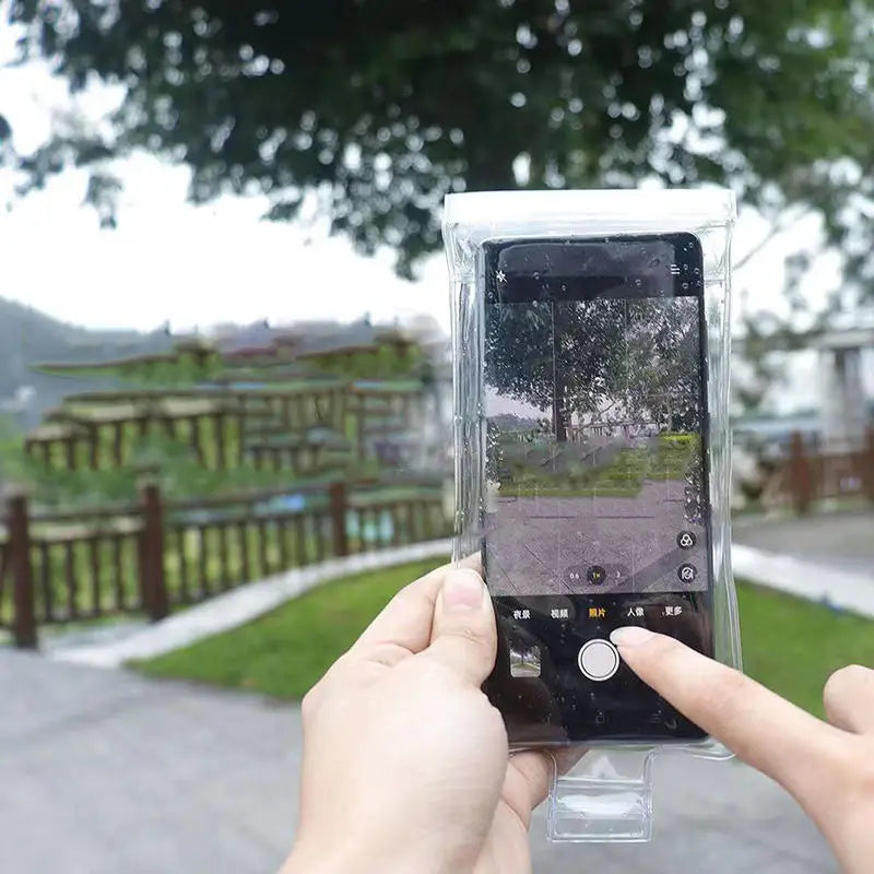 Waterproof Phone Pouch – Cycling & Swimming