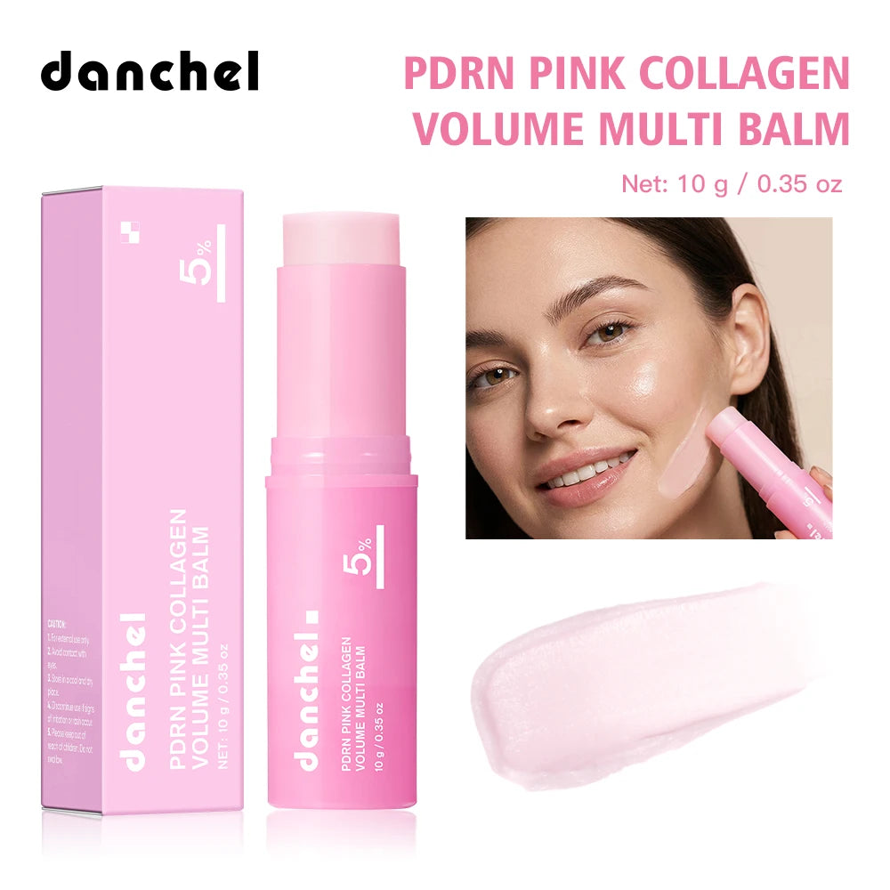 PDRN Pink Collagen Brightening Balm Stick