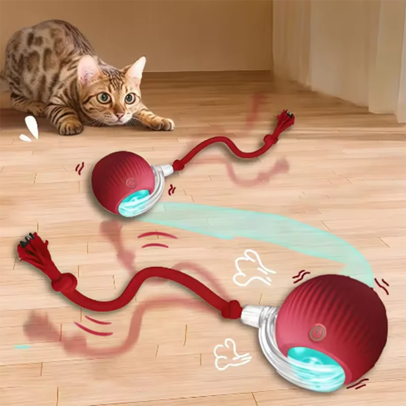 Interactive Electric Cat & Dog Toy Ball