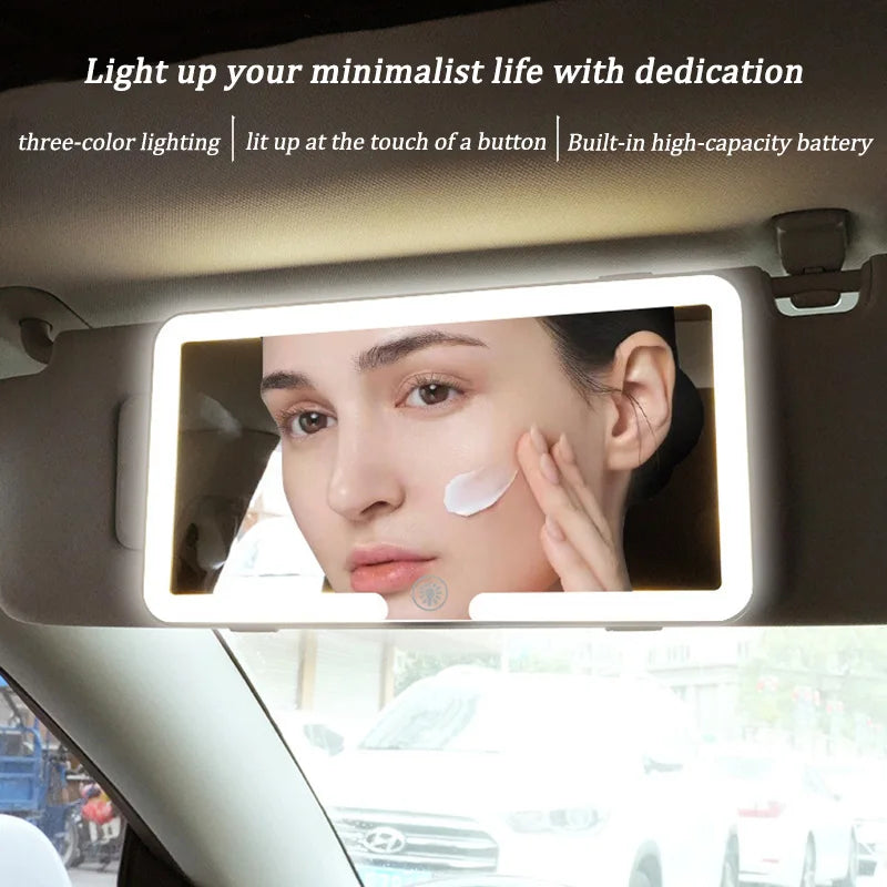 LED Car Vanity Mirror