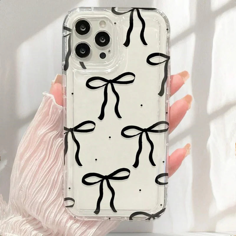 Pink Heart Bow Case – Multi iPhone