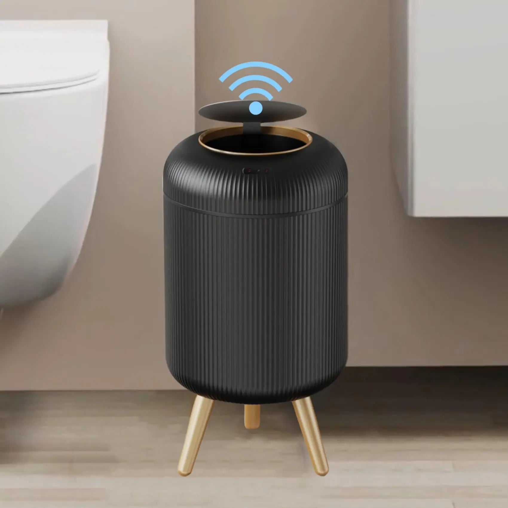 Motion Sensor Touchless Trash Can