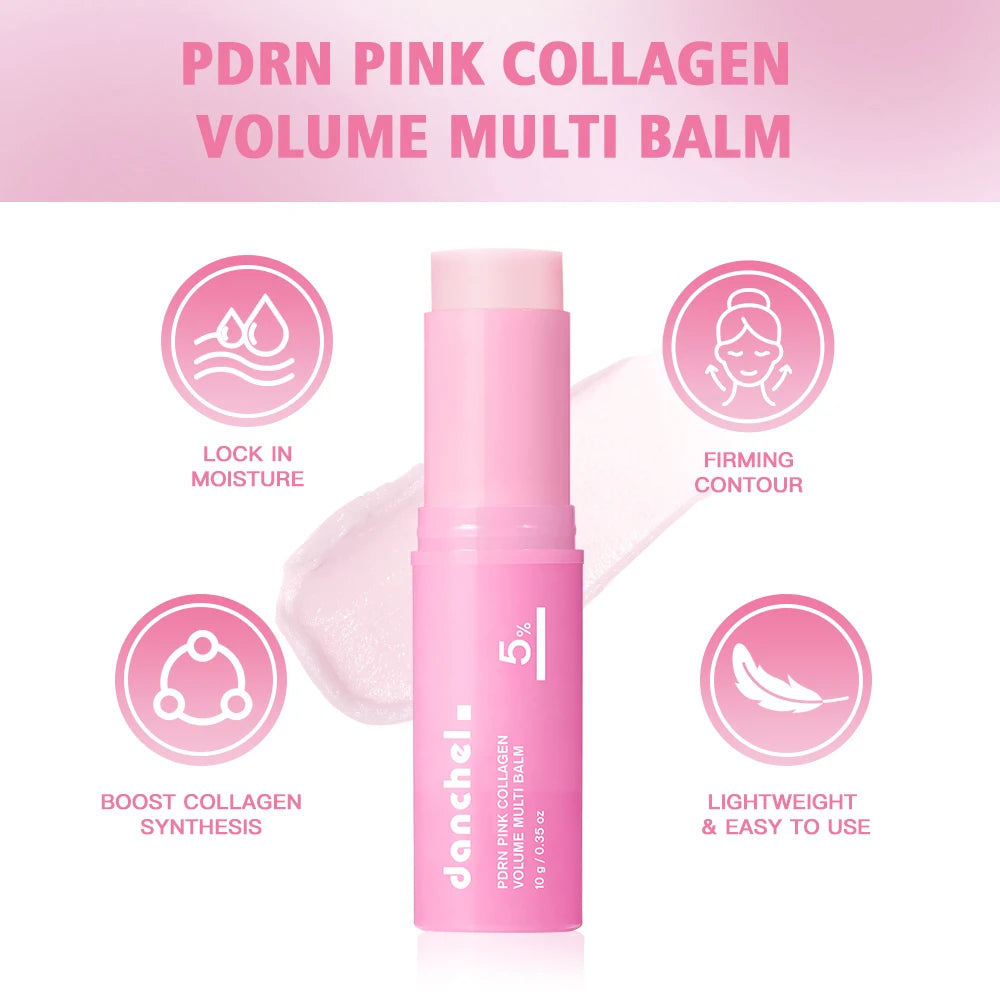 PDRN Pink Collagen Brightening Balm Stick