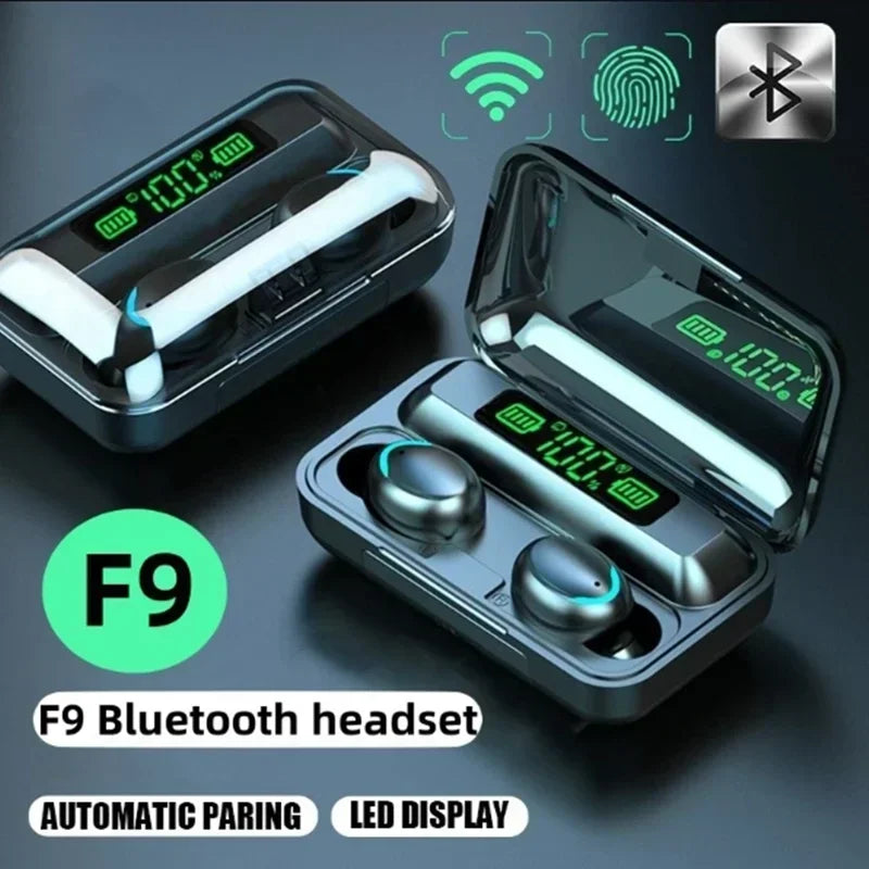 F9-5 HiFi Sport Earbuds with Mic Handsfree