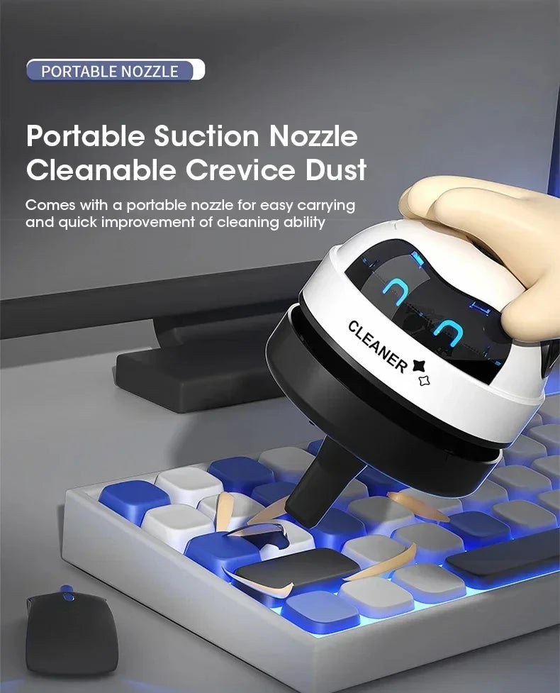 Mini USB Desk Vacuum Cleaner