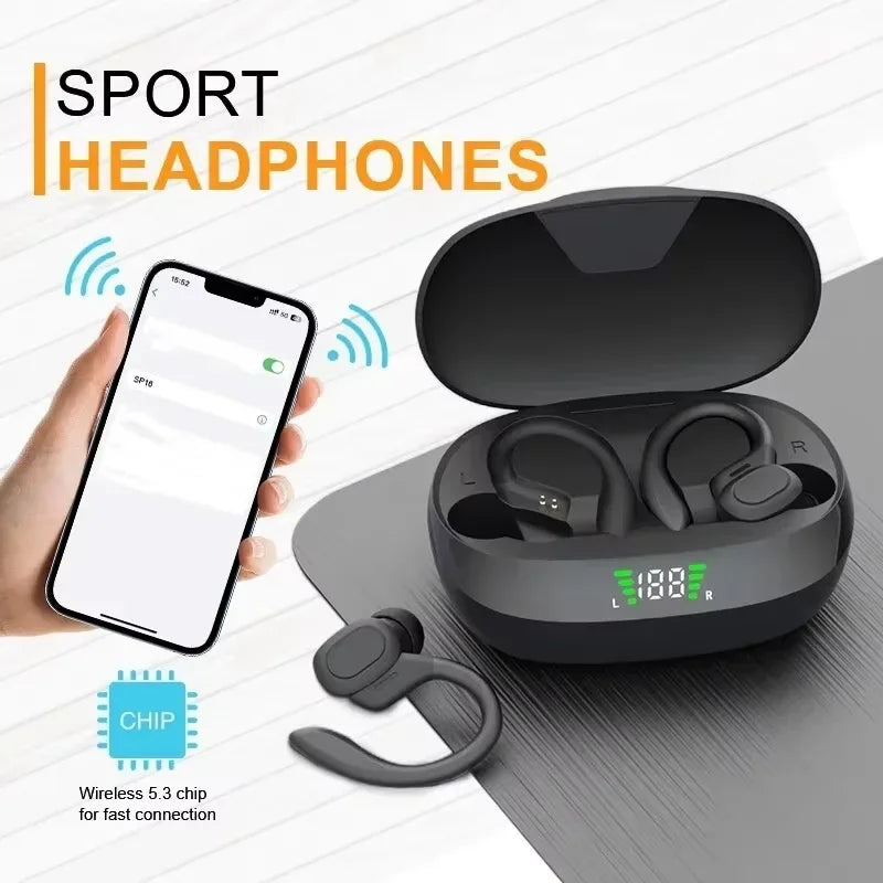HiFi Stereo Waterproof Ear Hook TWS Earbuds