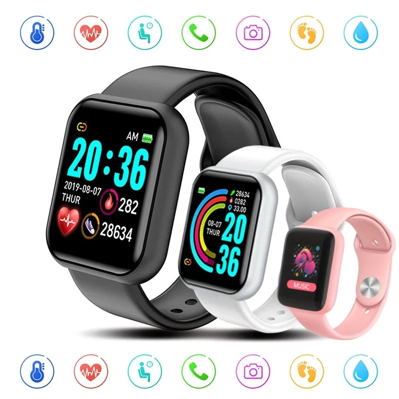 Sport Smart Watch – BP, HR & Sleep Monitor